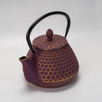 Purple Honeycomb Cast Iron Drinkware