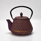 Purple Honeycomb Cast Iron Drinkware