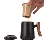 Porcelin Mug with Infuser and Lid  | 12 fl.oz.